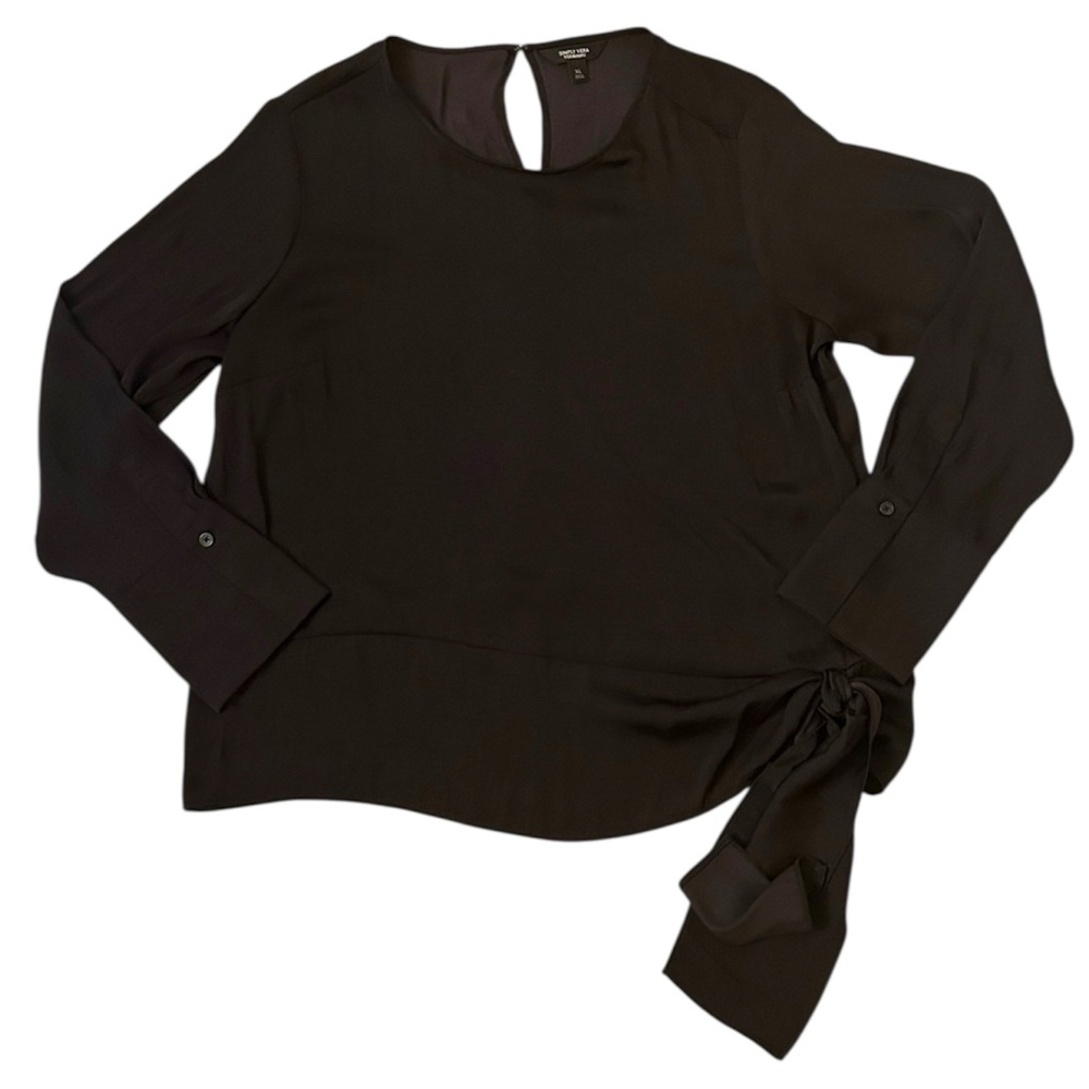 Simply Vera Vera Wang Black Longsleeve Top Women’s Size XL